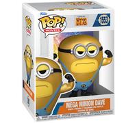 FUNKO POP MOI DESPICABLE 4 MEGA MINION DAVE 1553 FILMS - FUNKO