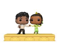 Funko Pop! Moment: Disney 100 - Princess Tiana & Naveen - Figurine en Vinyle à Collectionner - Idée de Cadeau - Produits Officiels - Jouets pour Les Enfants et Adultes - Movies Fans