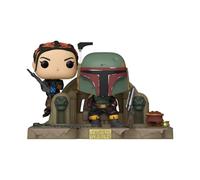 Funko Pop Moment Star Wars Le Mandalorien Boba Fett et Fennec Shand