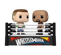 Funko Pop! Moment: WWE - John Cena Vs Rock - (2012) - Figurine en Vinyle à Collectionner - Idée de Cadeau - Produits Officiels - Jouets pour Les Enfants et Adultes - Sports Fans