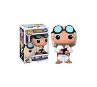 Funko Pop! Movie : Back To The Future - Dr. Emmett Brown - Doc - Retour Vers le Futur - Figurine en Vinyle à Collectionner - Idée de Cadeau - Produits Officiels - Jouets pour les Enfants et Adultes
