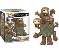 FUNKO POP - Movie - Le Seigneur des Anneaux Treebeard avec Merry et Pippin #1579 15cm
