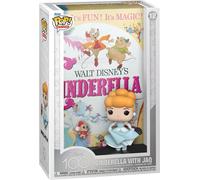 Funko POP Movie Poster Cendrillon avec la souris Jacques | Figurine Disney | 12 | 43 cm