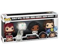 Funko POP! Movie Wanda Vision Glow Lot de 4 figurines