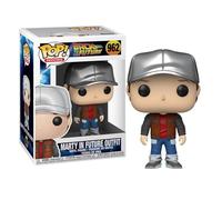 Funko Pop! Movies: Back Marty McFly in Future Outfit - Back to The Future - Retour vers Le Futur - Figurine en Vinyle à Collectionner - Idée de Cadeau - Produits Officiels - Movies Fans