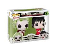 Funko Pop! Movies Figurine vinyle Beetlejuice & Lydia Deetz – Pack de 2, officiel