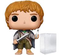 Funko Pop! Movies Figurine en vinyle Le Seigneur des Anneaux Samwise Gamgee #445 avec étui de protection Pop Box