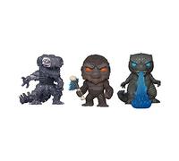 Funko Pop! Movies: Godzilla Vs Godzilla, Mechagodzilla and Kong - 3PK - Godzilla Vs Kong - Figurine en Vinyle à Collectionner - Idée de Cadeau - Produits Officiels - Movies Fans