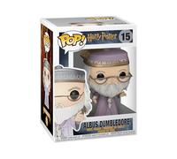 Funko Pop! Movies Figurine en vinyle Harry Potter Albus Dumbledore (avec baguette) Produit officiel