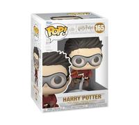 Funko Pop! Movies: Harry Potter Prisoner of Azkaban - Harry with Broom - (Quidditch) - Figurine en Vinyle à Collectionner - Idée de Cadeau - Produits Officiels - Movies Fans