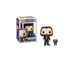 Funko Pop! Movies: John Wick - John in Black Suit w/Dog