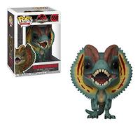 Funko Pop! Movies: Jurassic Park - Dilophosaurus - 1 Chance sur 6 D'avoir une Variante Rare Chase - Figurine en Vinyle à Collectionner - Idée de Cadeau - Produits Officiels - Movies Fans
