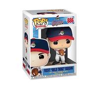 Funko Pop! Movies: Major League - Ricky Vaughn - 1/6 Odds for Rare Chase Variant - (Styles May Vary) - Figurine en Vinyle à Collectionner - Idée de Cadeau - Produits Officiels - Movies Fans