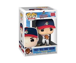 Funko Pop! Movies: Major League - Ricky Vaughn - 1/6 Odds for Rare Chase Variant - (Styles May Vary) - Figurine en Vinyle à Collectionner - Idée de Cadeau - Produits Officiels - Movies Fans