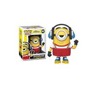 Funko POP! Movies: Minions 2- 10" Roller Skating Stuart - Otto - Figurine en Vinyle à Collectionner - Idée de Cadeau - Produits Officiels - Jouets pour les Enfants et Adultes - Movies Fans