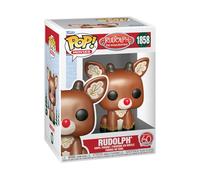 Funko Pop! Movies: Rudolph W2 - Rudolph Sitting - Rudolph The Red-Nosed Reindeer - Figurine en Vinyle à Collectionner - Idée de Cadeau - Produits Officiels - Jouets pour Les Enfants et Adultes
