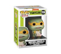 Funko Pop! Movies: Teenage Mutant Ninja Turtles - Michelangelo - (Teenage Mutant Ninja Turtles (TMNT)) 2- Michaelangelo - Les Tortues Ninja - Figurine en Vinyle à Collectionner - Idée de Cadeau