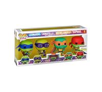 Funko Pop! Movies: Teenage Mutant Ninja Turtles (TMNT) - 4 Pack - Les Tortues Ninja - Exclusivité Amazon - Figurine en Vinyle à Collectionner - Idée de Cadeau