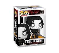Funko Pop! Movies: The Crow - Eric with Crow - Figurine en Vinyle à Collectionner - Idée de Cadeau - Produits Officiels - Jouets pour Les Enfants et Adultes - Movies Fans