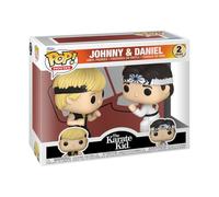 Funko Pop! Movies: The Karate Kid - Johnny & Daniel 2 Pack | Goodies Officiels - Figurine Vinyle à Collectionner et Déco Étagère - Idée Cadeau Anniversaire pour Fans et Collectionneurs