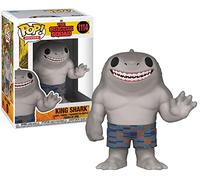 Funko Pop! Movies: TSS - King Shark - Suicide Squad 2 - Figurine en Vinyle à Collectionner - Idée de Cadeau - Produits Officiels - Jouets pour Les Enfants et Adultes - Movies Fans