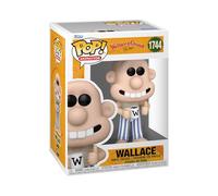 Funko Figurine Pop! Wallace & Gromit n°1744 – Wallace en pyjama – multicolore 9 cm
