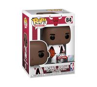 Funko Pop! NBA: Chicago Bulls - Michael Jordan - (Bulls White Warmup) - Figurine en Vinyle à Collectionner - Idée de Cadeau - Produits Officiels - Jouets pour Les Enfants et Adultes - Sports Fans