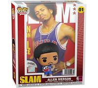 Funko Pop! NBA Cover: Slam - Allen Iverson Iverson - Figurine en Vinyle à Collectionner - Idée de Cadeau - Produits Officiels - Jouets pour Les Enfants et Adultes - Sports Fans