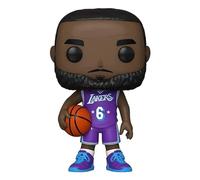 Funko Pop! NBA: Lakers - LeBron James - (Yellow Jersey) - Figurine en Vinyle à Collectionner - Idée de Cadeau - Produits Officiels - Jouets pour les Enfants et Adultes - Sports Fans