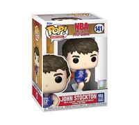 Funko - Figurine en vinyle Pop! NBA Legends John Stockton - All Star bleu 1992