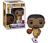 Funko Pop! NBA: Legends-Magic Johnson - (Lakers Home) - Figurine en Vinyle à Collectionner - Idée de Cadeau - Produits Officiels - Jouets pour Les Enfants et Adultes - Sports Fans