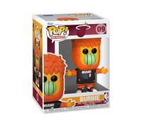 Funko – Figurine Pop! NBA Burnie (Miami) – Mascotte en vinyle 9 cm – Produit officiel