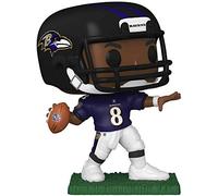Funko Pop! NFL: Baltimore Ravens-Lamar Jackson W7 - Figurine en Vinyle à Collectionner - Idée de Cadeau - Produits Officiels - Jouets pour Les Enfants et Adultes - Sports Fans