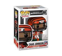 Funko Pop! NFL: Bengals - Chad Johnson - (85) - NFL Legends - Figurine en Vinyle à Collectionner - Idée de Cadeau - Produits Officiels - Jouets pour Les Enfants et Adultes - Sports Fans