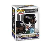Funko Pop! NFL: Ravens - Lamar Jackson - (Away) - Figurine en Vinyle à Collectionner - Idée de Cadeau - Produits Officiels - Jouets pour Les Enfants et Adultes - Sports Fans