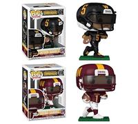 Funko Pop! NFL Washington Commanders Jayden Daniels et Deebo Samuel Lot de 2 figurines en vinyle