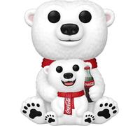 Funko Pop! & Buddy: Coca Cola Polar Bear-Cola - Bear & Cub - Coca-Cola - Figurine en Vinyle à Collectionner - Idée de Cadeau - Produits Officiels - Jouets pour Les Enfants et Adultes - Ad Icons Fans