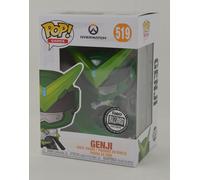 Funko Pop Overwatch Genji 519 Blizzard Exclusif Vinyle Figurine Nouveau Ovp