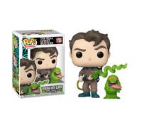 Funko Pop&Buddy: TRG - Dr. Peter Venkman with Slimer - The Real Ghostbusters - Figurine en Vinyle à Collectionner - Idée de Cadeau - Produits Officiels - Jouets pour Les Enfants et Adultes