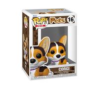 Funko Pop! Pets: Corgi - Figurine en Vinyle de Collection - Idée Cadeau - Produit Officiel - Jouets pour Enfants et Adultes - Figurine modèle pour collectionneurs et Exposition