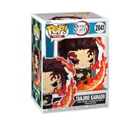 Funko – Figurine Pop! Plus en vinyle – Tanjiro Kamado (Demon Slayer) – Dancing Flash A