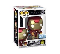 Funko Pop Plus: End Game - Iron Man Beams - Brille dans Le Noir - Iron Man 2 -