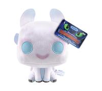 Funko Pop! Plush: HTTYD - Light Fury - How to Train Your Dragon- Peluche à Collectionner - Idée de Cadeau d'anniversaire - Produits Officiels Peluche pour Les Enfants et Adultes