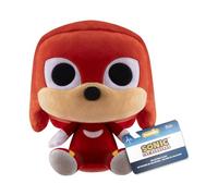 Funko Pop! Plush: Sonic - Knuckles The Echidna - (7") - Sonic The Hedgehog- Peluche à Collectionner - Idée de Cadeau d'anniversaire - Peluche Mignonne