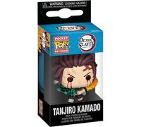 Funko POP Pocket Keychain Porte-clés vinyle - Demon Slayer Tanjiro Kamado Sun Breathing - 4cm