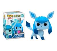 Funko Pop Pokemon Figurine Glaceon Flocked Limited Edition #921 - Exclusive Special Edition - Figurine Pop