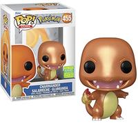 Funko Pop Pokemon : Salameche Metallique - Charmander Metallic # 455 - Summer Convention 2022., (63676)