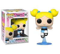 Funko Pop Powerpuff Girls + Protector Figurine en vinyle d'animation Pop! Coffret cadeau livré avec boîte de protection ToyBop (Bubbles)