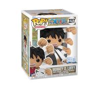 Funko Pop! Premium: One Piece - Luffy - Gum Gum Gatling - Exclusivité Amazon - Figurine en Vinyle de Collection - Idée Cadeau - Produit Officiel - Jouets pour Enfants et Adultes