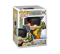 Funko Pop! Premium: One Piece - Roronoa Zoro - King of Hell - Exclusivité Amazon - Figurine en Vinyle à Collectionner - Idée de Cadeau - Anime Fans